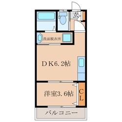 クレストコート　Ａ棟の物件間取画像